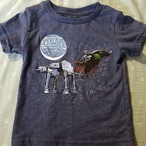 12M holiday Star Wars tshirt